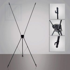 chân standee chữ x thường 60x160cm
