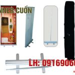 in banner cuốn nhôm