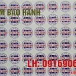 in tem bảo hành điện thoại