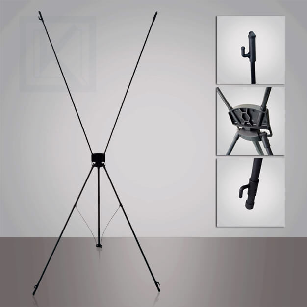 chân standee chữ x thường 60x160cm